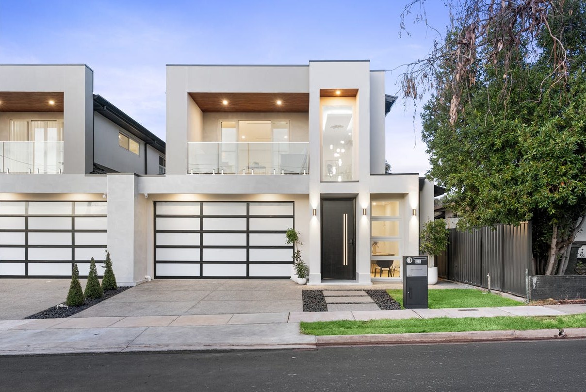 A completed home